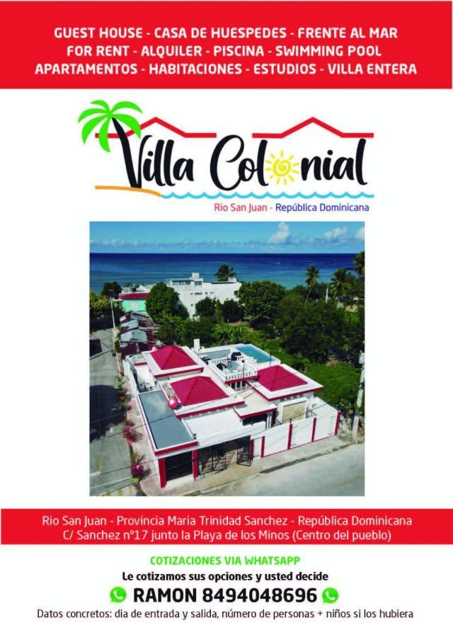 Villa Colonial Suite N 4 Basic Interior Río San Juan Zewnętrze zdjęcie